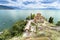Lake Ohrid, Macedonia, church Jovan Kaneo