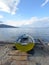 Lake Ohrid, wiew from Pogradeci, Albania
