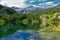 Lake Okoto in the Pirin Mountain, Bulgaria