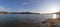 Lake panorama of srra de tomar. Portugal.