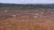 Lake ParanoÃ¡ in the city of Brasilia, Brazil with waves in the clear waters