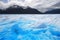 Lake within Perito Merino Glacier in Patagonia