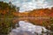 Lake Pinnacle Blue Ridge Mountains Upstate Autumn SC