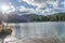 Lake Prebersee in Lungau in Austria