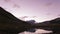 Lake of Racollo in Campo Imperatore in Italy