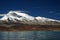 Lake Rajasthal near Mount Kailas against the backdrop of snow-capped mountains