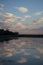 Lake Reflection Clouds