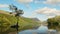 Lake Reflection with Summer Vibrant Colors at Llyn Padarn - Snowdonia National Park - Panning Revea