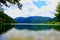 Lake of retournemer in vosges forest