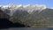 Lake Ritsa and the Caucasus mountains in Abkhazia