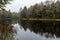 Lake and River of the Kejimkujik National Park of Nova Scotia Canada