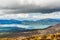 Lake Rotoaira seen from Tongariro volcano in the New Zealand