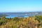 Lake of Sainte-Croix with Costebelle island. Verdon Gorge. South of France.