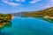 Lake Sainte-Croix-du-Verdon reflects the sky