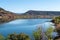 Lake of Salagou in the department of Herault - Occitanie region