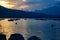 Lake Santa Croce is a natural lake whose basin was artificially expanded in the 1930s located in the province of Belluno,