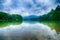 lake santeetlah in great smoky mountains north carolina