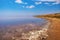 Lake Sasyk Sivash. Extremely salty lake, Crimea