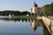 lake schloss moritzburg, dresden