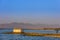 Lake Sevan sunset panorama landscape Gegharkunik Armenia landmark