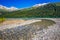 Lake Silvaplana in the Engadin valley near Sankt Moritz