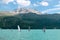 Lake Silvaplana in Switzerland