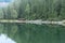 Lake Smeraldo in Val di Non, Northern Italy