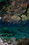 The lake in songpinggou scenic spot â€” autumn Dead branches, red leaves, green water