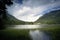 Lake Spitzingsee in Bavaria, Germany