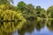 Lake in St Stephen Green Park