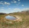 Lake in the steppe