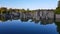 A lake in the Stone Forest or Shilin, Yunnan, China