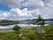 lake sysenvatnet on hardangervidda in norway