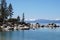 Lake Tahoe mountains and lake