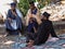 LAKE TANA, ETIOPIE, APRIL 21th.2019, Monks at Tana Haik Eysus United monastery,April 21th. 2019, Lake Tana, Etiopia