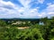 Lake Taneycomo, Table Rock Dam from scenic overlook at Branson, Missouri