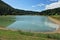 The lake of Tavon in Val di Non, Northern Italy