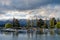 Lake Te Anau waterfront and marina