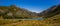 Lake Tennyson surrounded by Mountains, New Zealand