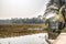 Lake at the Tomb Mosque in bagerhat, Bangladesh