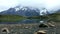 Lake in Torres del Paine NP