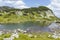 Lake at the trail from Malyovitsa hut to Scary Lake, Rila Mountain