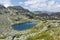 Lake at the trail from Malyovitsa hut to Scary Lake, Rila Mountain