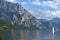 Lake Traun Traunsee in Upper Austria landscapes summertime