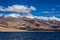 Lake Tso Moriri in Himalayas. Ladakh, Inda