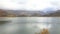 Lake of the Turano. Castel di Tora. Colle di Tora. Panorama of the Turano in the province of Rieti.