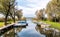 Lake of Varese, little port of Azzate, Italy