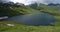 Lake Verney in Little St Bernard Pass, Italy