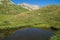 Lake verney,petit saint bernard,val d`aoste,italy