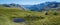 Lake verney,petit saint bernard,val d`aoste,italy